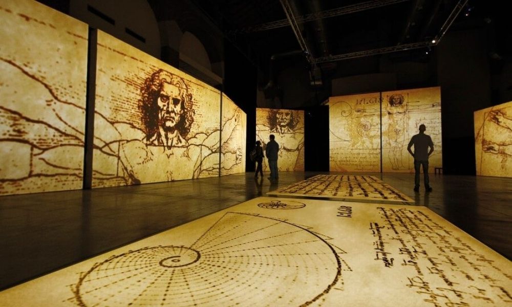 Leonardo Da Vinci la exposición interactiva en Puebla
