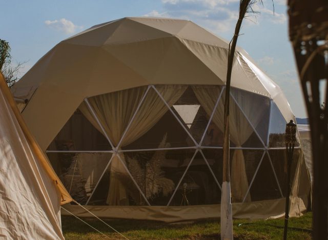 5 razones para acampar con Glamping MoonléV en Atlixco, Domo de día