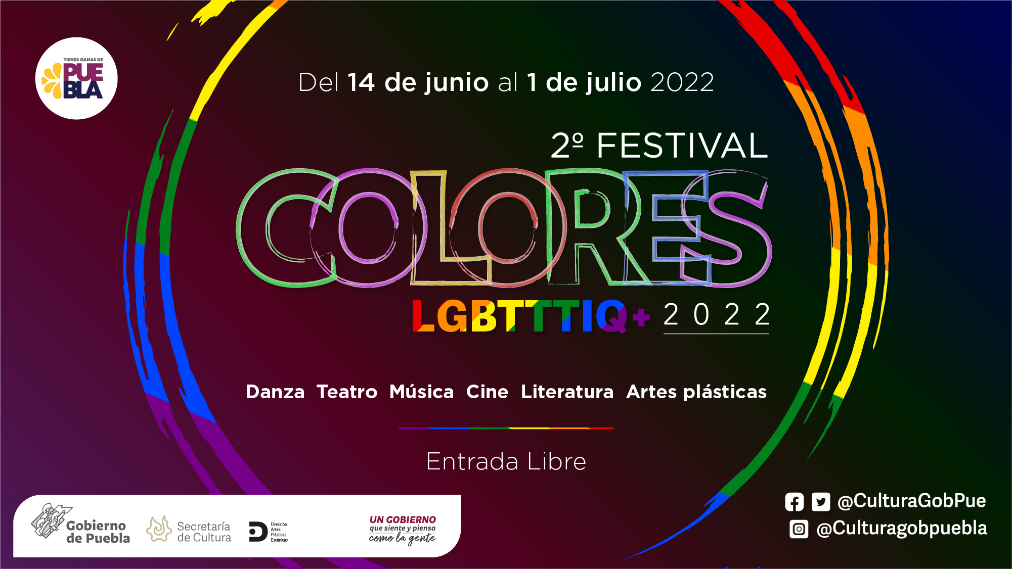 Festival Colores llega en el mes del orgullo a Puebla