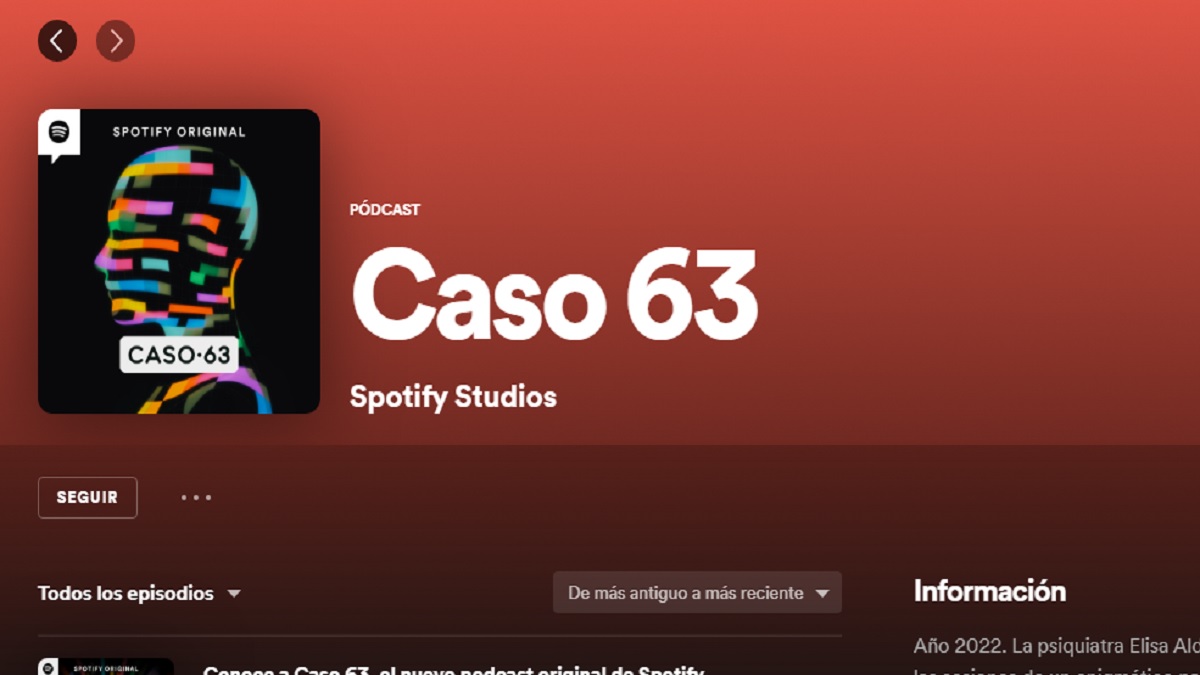 5 razones para escuchar ‘Caso 63’ la audioserie de Spotify